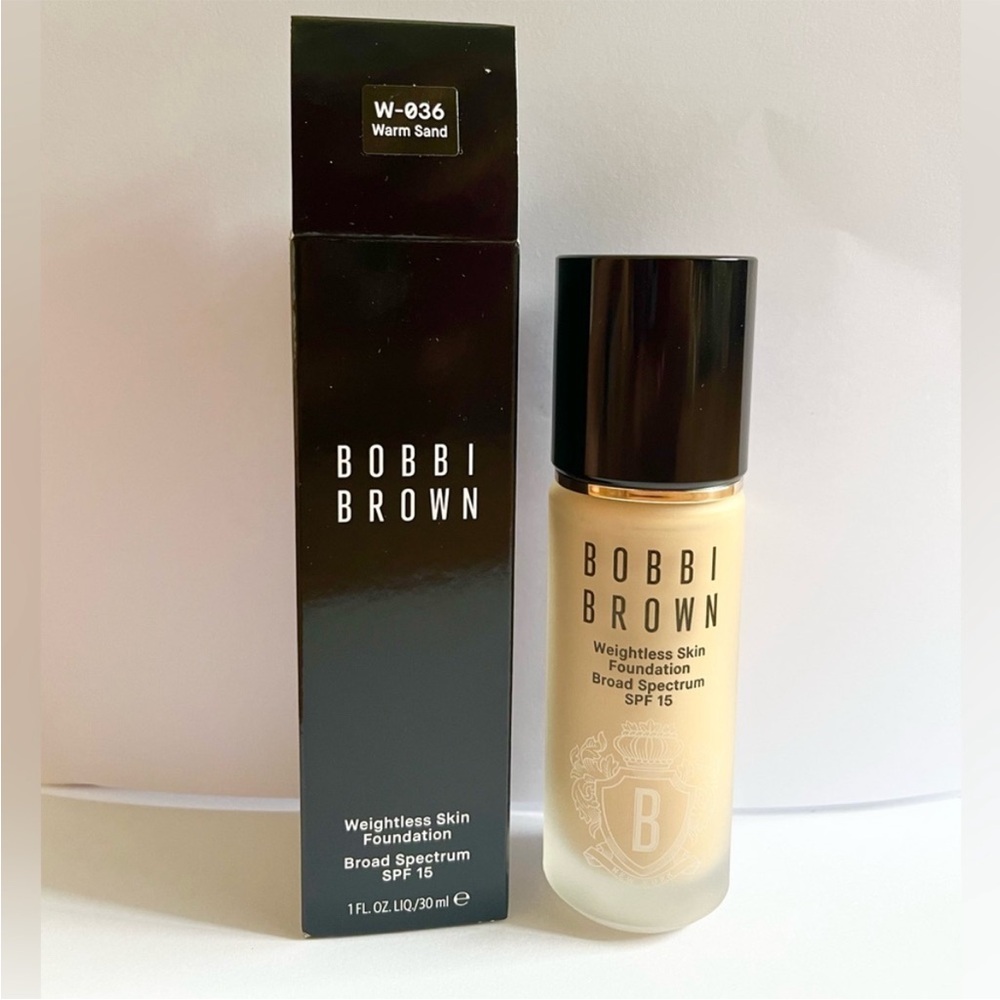 BOBBI BROWN SKIN LONG WEAR WEIGHTLESS FOUNDATION # W-036Warm Sand